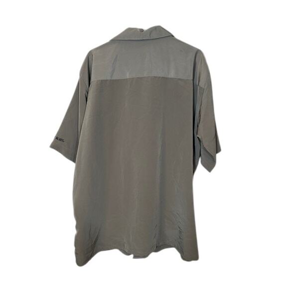 House of Blues Gray Tribal Collared Button Down Dressy Casual Shirt Men Sz XL - Picture 2 of 8